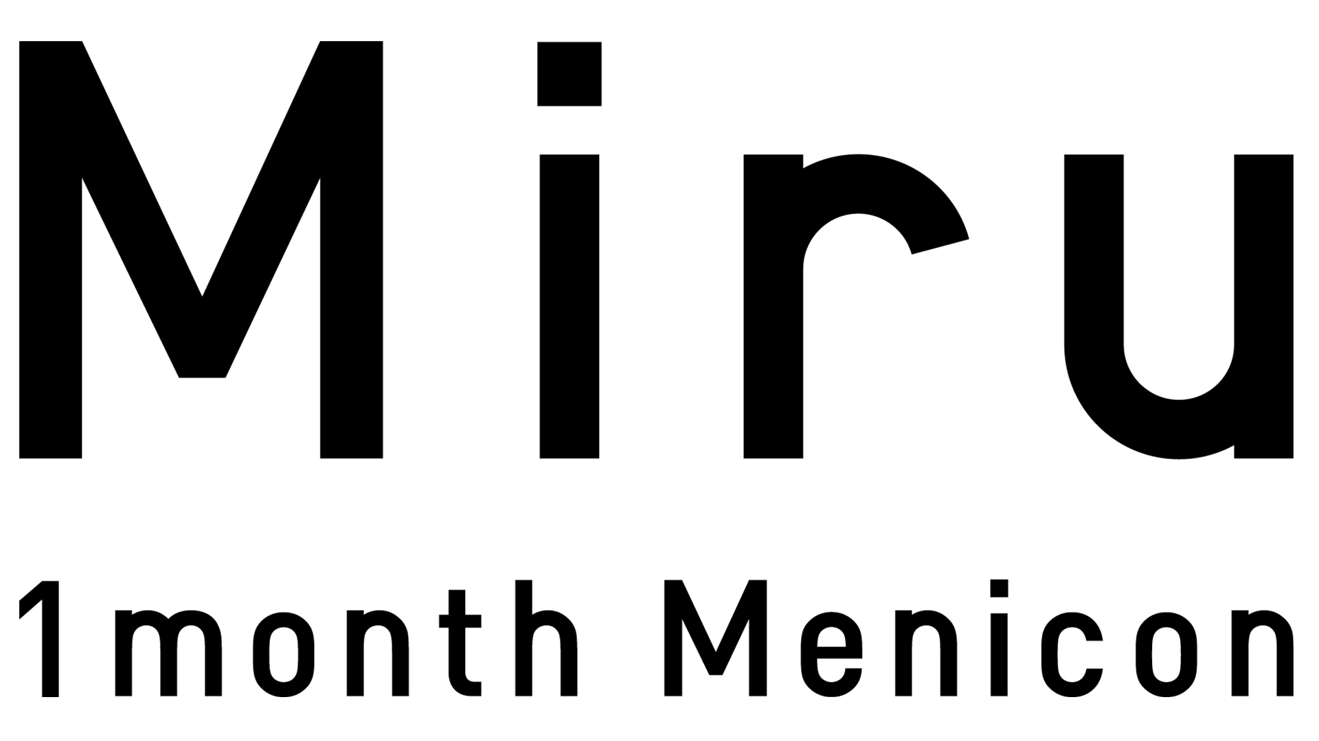 Menicon Miru 1 month