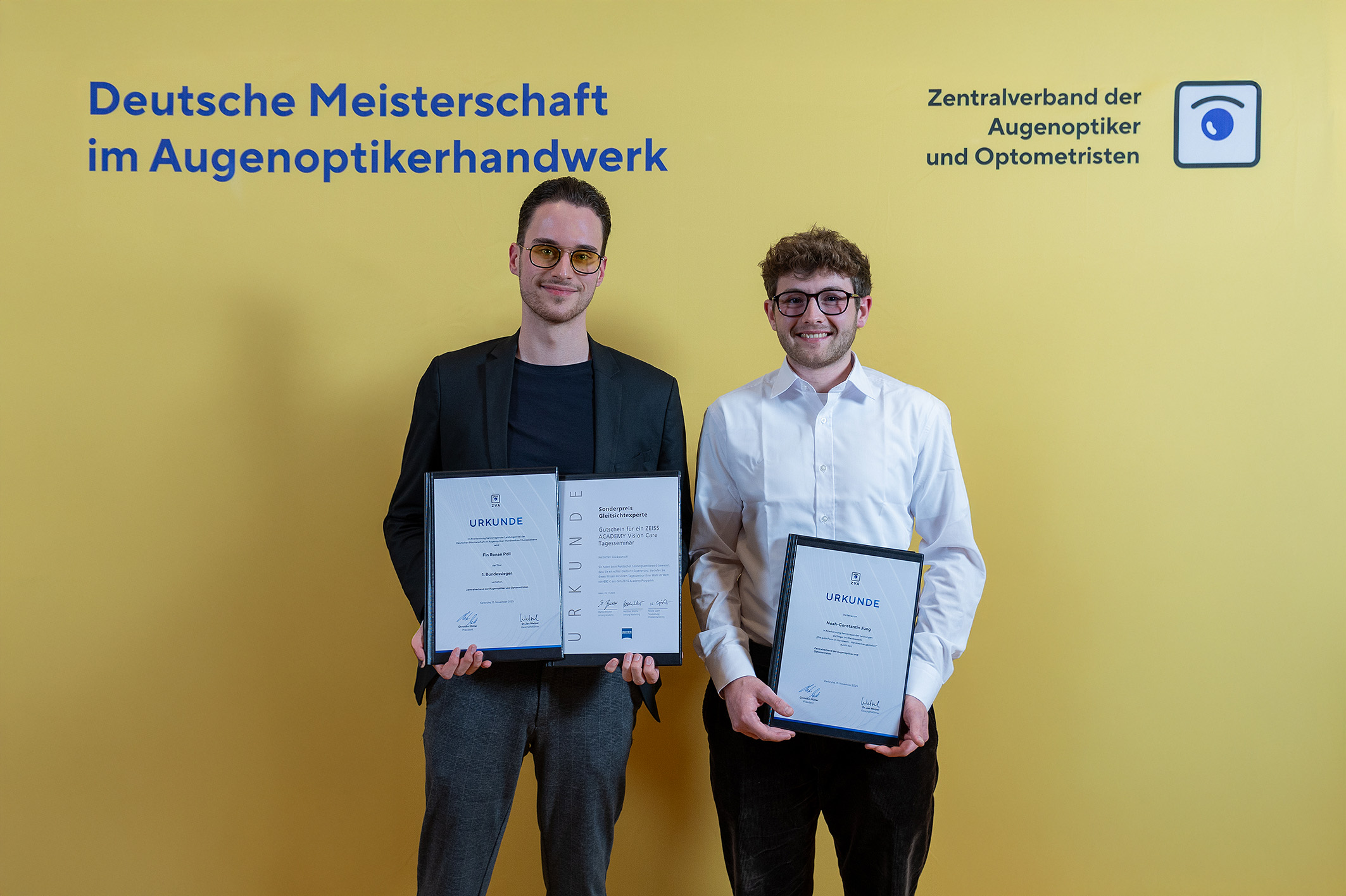 Fin Ronan Poll und Noah-Constantin Jung