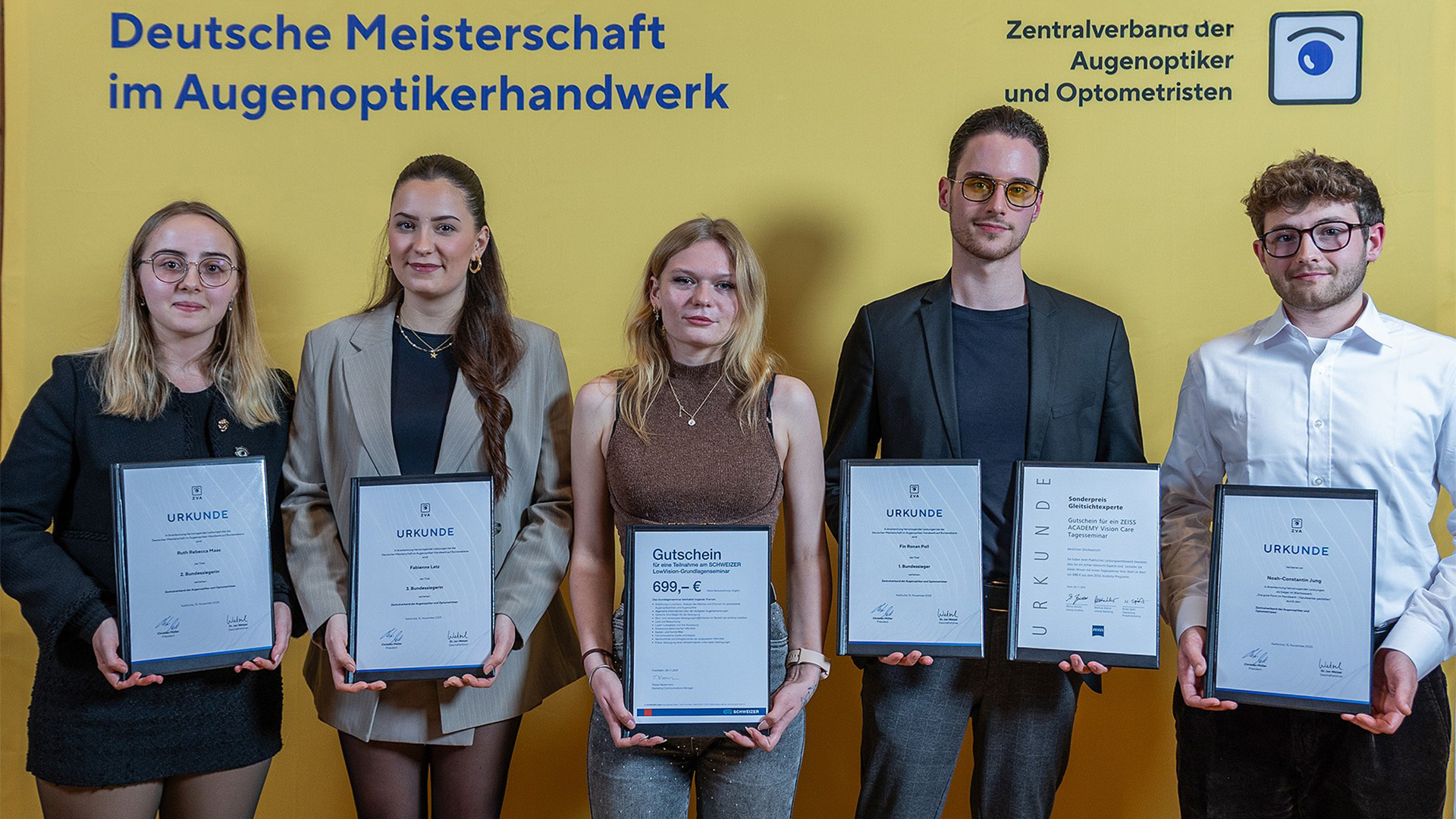 Nachwuchs-Augenoptiker 2025